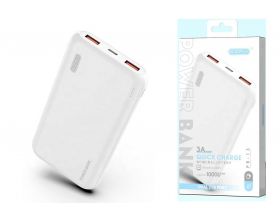 Универсальный дополнительный аккумулятор Power Bank EZRA PB13 (10000 mAh) (белый)