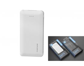 Универсальный дополнительный аккумулятор Power Bank EZRA PB02 (10000 mAh) (белый)