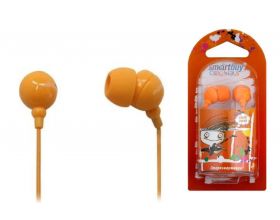 Наушники вакуумные проводные Smartbuy COLOR TREND SBE-1300 1.2м (оранжевый)