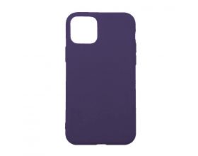 Чехол для iPhone 11 (6.1) Soft Touch (темно-фиолетовый)