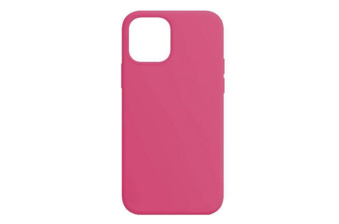 Чехол для iPhone 13 (6.1) Silicone Case Soft Touch (темная фуксия)