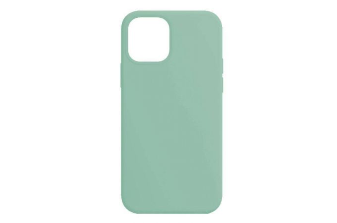 Чехол для iPhone 13 Pro (6.1) Silicone Case Soft Touch (серо-зеленый)