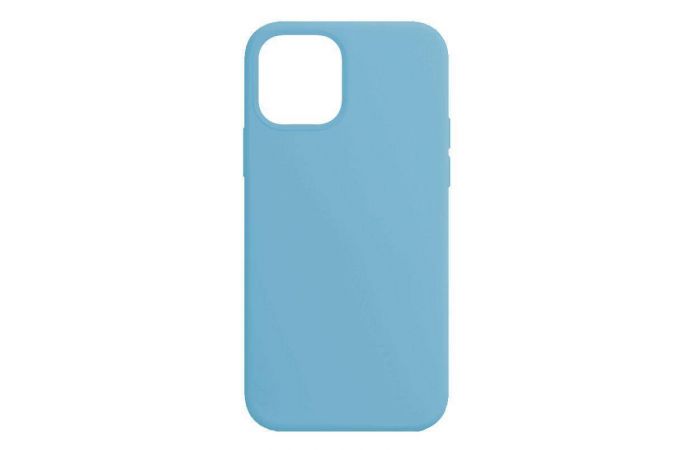 Чехол для iPhone 13 Pro Max (6.7) Silicone Case Soft Touch (голубой)