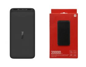 Универсальный дополнительный аккумулятор Redmi 20 000 mAh (черный)