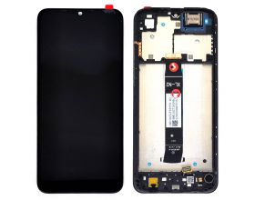 Дисплей для Xiaomi Redmi A1 (220733SG)/ A1 Plus (220733SFG) в сборе с тачскрином + рамка (черный) org