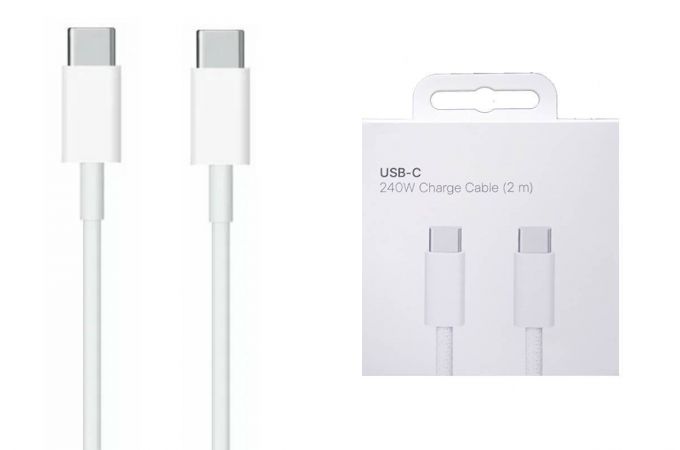 Кабель USB Type-C - USB Type-C Apple 240W A2794 (orign.) 2м MYQT3ZM/A