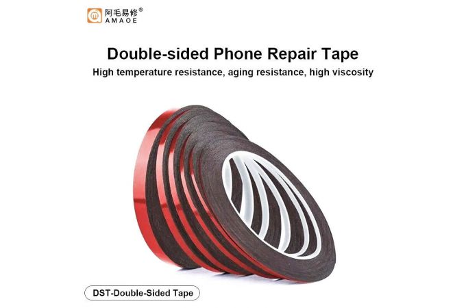 Скотч двухсторонний Amaoe DST030 (0.30 мм*5 мм*10 м)