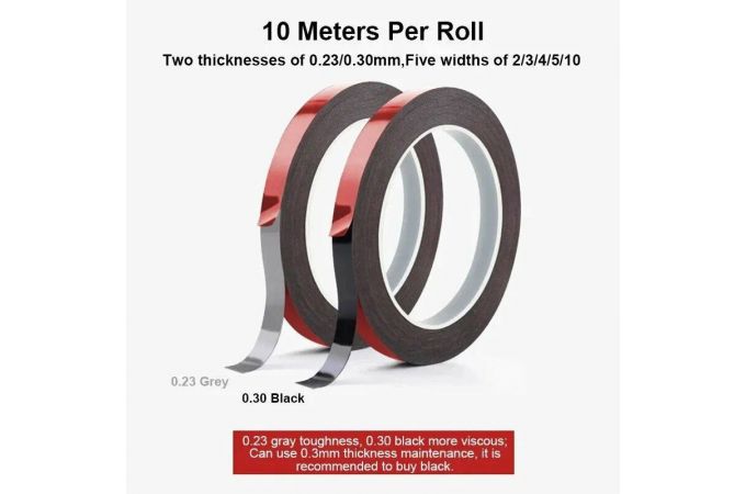 Скотч двухсторонний Amaoe DST030 (0.30 мм*5 мм*10 м)