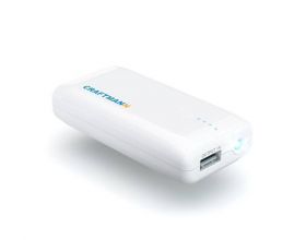 Универсальный дополнительный аккумулятор Power Bank CRAFTMANN Uni (5000 mAh) (белый)