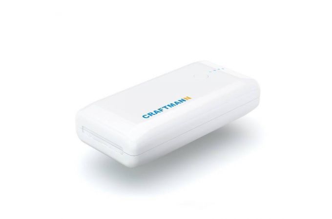Универсальный дополнительный аккумулятор Power Bank CRAFTMANN Uni (5000 mAh) (белый)
