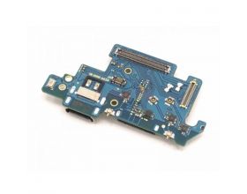 Шлейф для Samsung A805F Galaxy A80 с разъемом зарядки + коннектор Sim (плата)