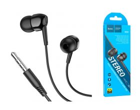 Наушники вакуумные проводные HOCO M99 Celestial universal earphones with microphone (черный)