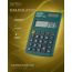 Калькулятор Perfeo PF_C3703, карманный, 8-разр., зелёный