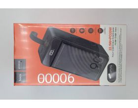 Универсальный дополнительный аккумулятор Power Bank HOCO J123D Element 22.5W+PD20W (90000 mAh) (черный) (УЦЕНКА! МЯТАЯ УПАКОВКА)