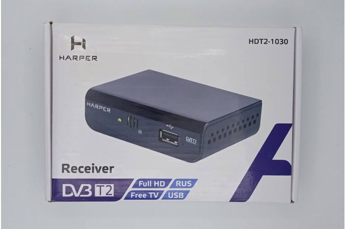 ТВ приставка DVB-T2 Harper HDT2-1030 (УЦЕНКА! ПОСЛЕ РЕМОНТА)