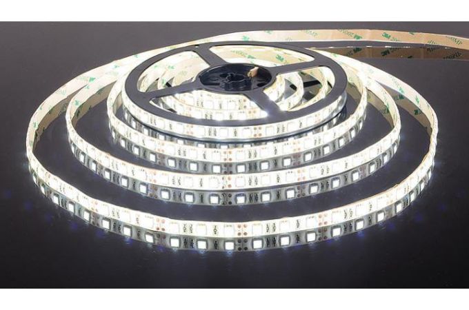 Лента светодиодная Smartbuy 12V 14.4W/m 60Led/m IP65 6500K 6K (герметичная) 5м SMD5050 SBL-IP65-14_4-CW