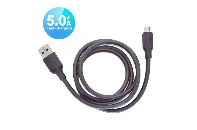 Кабель USB - MicroUSB Орбита OT-SMM52 5A (черный) 1м