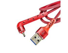 Кабель USB - MicroUSB Орбита OT-SMM51 2.4A (красный) 1м