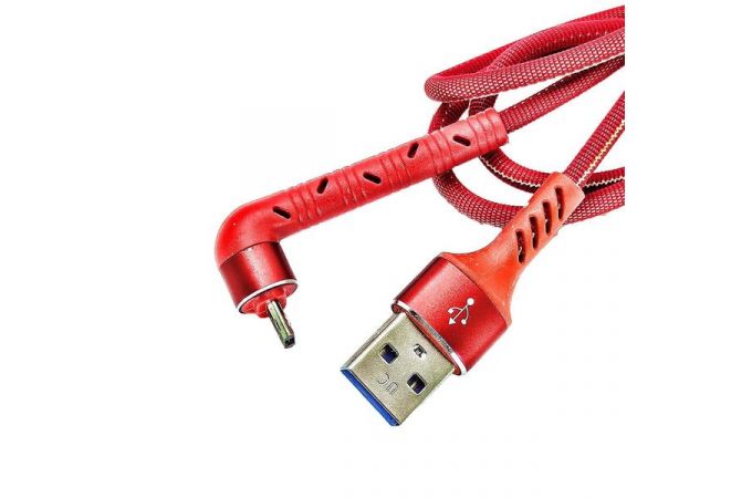 Кабель USB - MicroUSB Орбита OT-SMM51 2.4A (красный) 1м