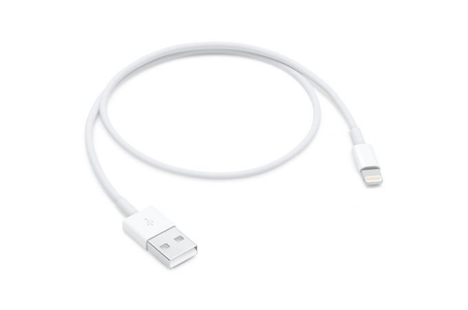 Кабель USB - Lightning Орбита OT-SMI31, 2A (белый) 1м (упаковка 10шт)