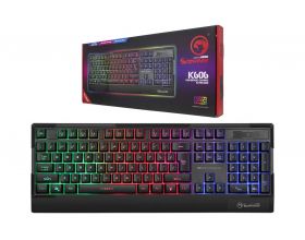 Клавиатура игровая проводная MARVO K606,  104 кл. USB (черный)