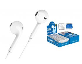 Наушники вакуумные проводные BOROFONE BM56 Original series (белый)