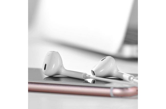 Наушники вакуумные проводные BOROFONE BM56 Original series (белый)