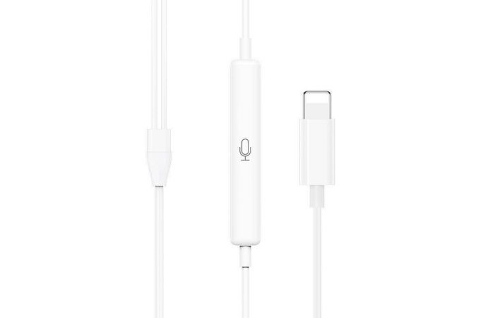 Наушники вакуумные проводные BOROFONE BM56 Original series (белый)