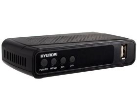 ТВ приставка DVB-T2 Hyundai H-DVB520 ЭДО