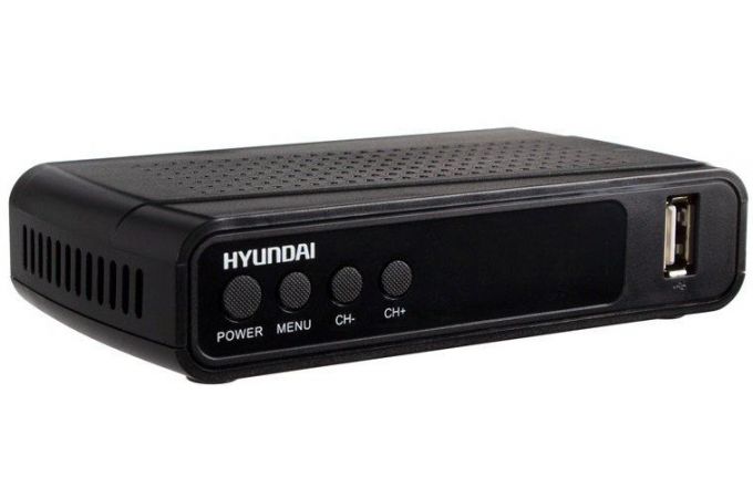 ТВ приставка DVB-T2 Hyundai H-DVB520 ЭДО