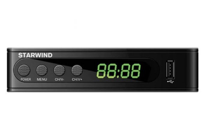 ТВ приставка DVB-T2 Starwind CT-200 ЭДО