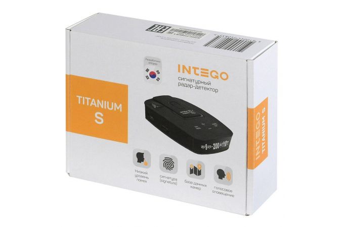 Радар-детектор INTEGO Titanium S (сигнатурный)