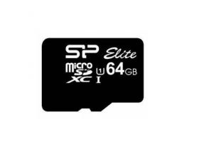 Карта памяти MicroSDXC 64 Gb Silicon Power 100/80Mb/s Superior Class 10 UHS-I U3 SP064GBSTXDV3V1GSP