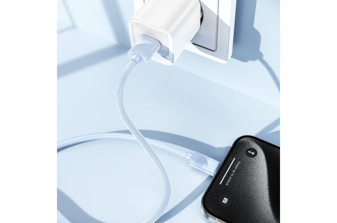 Кабель USB - USB Type-C HOCO X114 (белый) 1м