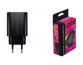 Сетевое зарядное устройство USB-C Орбита OT-APU64 PD, 18W (черный)