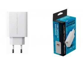 Сетевое зарядное устройство USB Орбита OT-APU65 QC3.0, 3000mA, (белый)