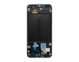 Дисплей для Samsung A305FN Galaxy A30 Black (черный) в сборе с тачскрином + рамка 100%