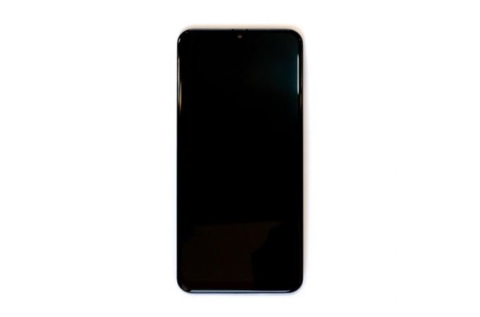 Дисплей для Samsung A505FN Galaxy A50 Black в сборе с тачскрином + рамка, 100%