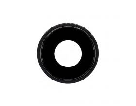 Стекло камеры для iPhone XR + рамка (черный)