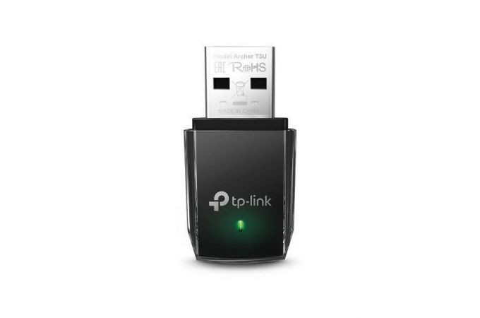 Wi-Fi адаптер 867/400 Мбит/с TP-Link Archer T3U USB 3.0; 5/2.4 ГГц