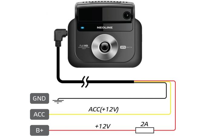 Кабель питания для гибридов Neoline Fuse Cord 3 pin