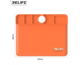 Силиконовый коврик под микроскоп RELIFE RL-004M-B11 (оранжевый)