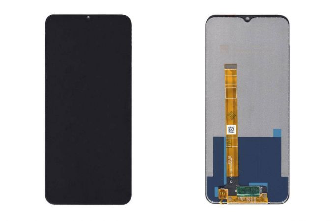 Дисплей для Realme C21Y (RMX326/ RMX3263)/ C25Y (RMX3269) в сборе с тачскрином (черный)