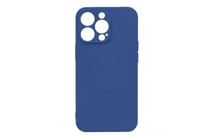 Чехол для iPhone 13 Pro MagSafe (синий)