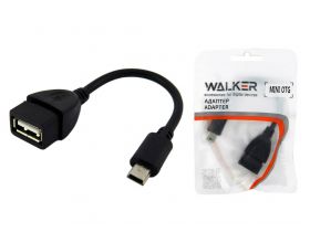 Переходник OTG MiniUSB - USB WALKER №03 кабель