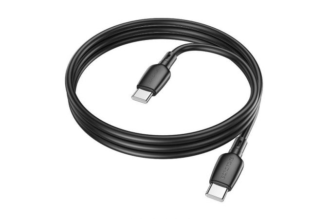 Кабель USB Type-C - USB Type-C BOROFONE BX93, PD60W (белый) 1м