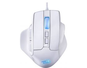 Мышь игровая Redragon Bullseye белый 12400 dpi / 8 кнопок /RGB/ оптика / проводная