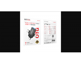 Переходник OTG Borofone BV26D iP штекер/Type-C штекер/Micro штекер на USB гнездо USB2.0 3-в-1 адаптер