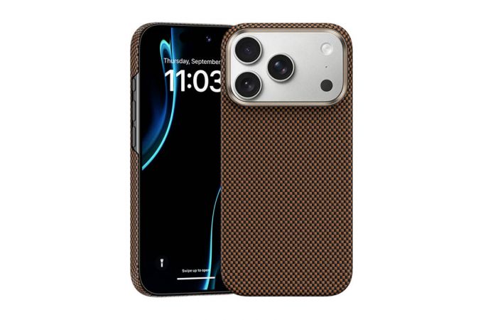 Чехол для iPhone 17 Pro Benks kevlar ArmorTint Phone case C3S (Gold)
