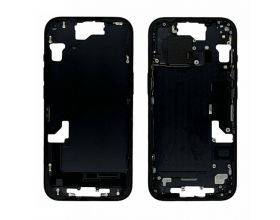 Средняя часть корпуса для iPhone 15 (черный) в сборе со шлейфами с разбора идеал